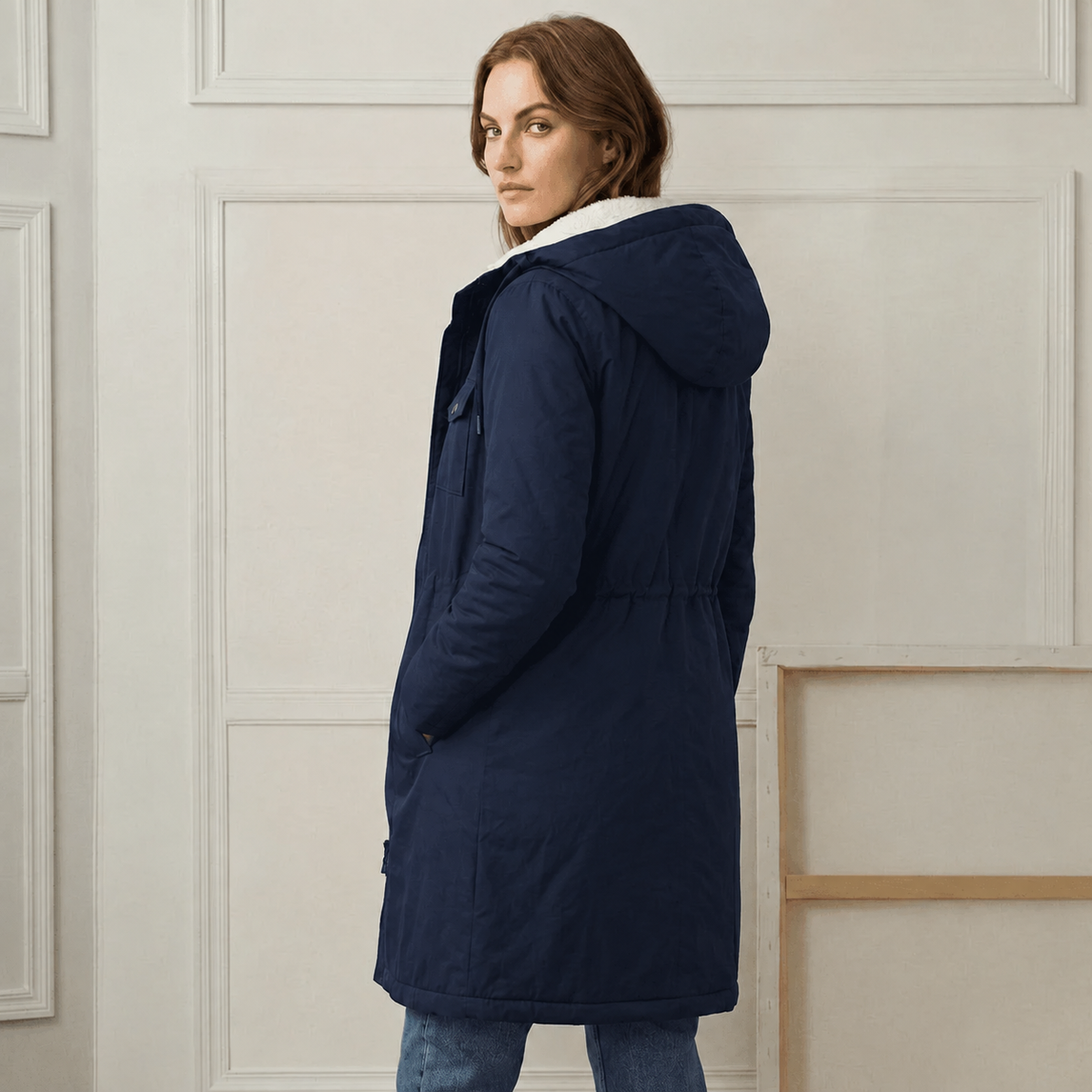 Cosy Waterproof Jacket with Hood
