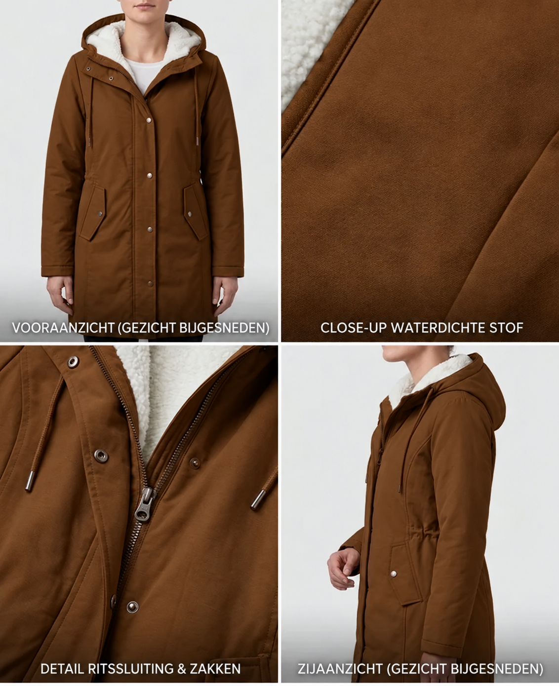Cosy Waterproof Jacket with Hood