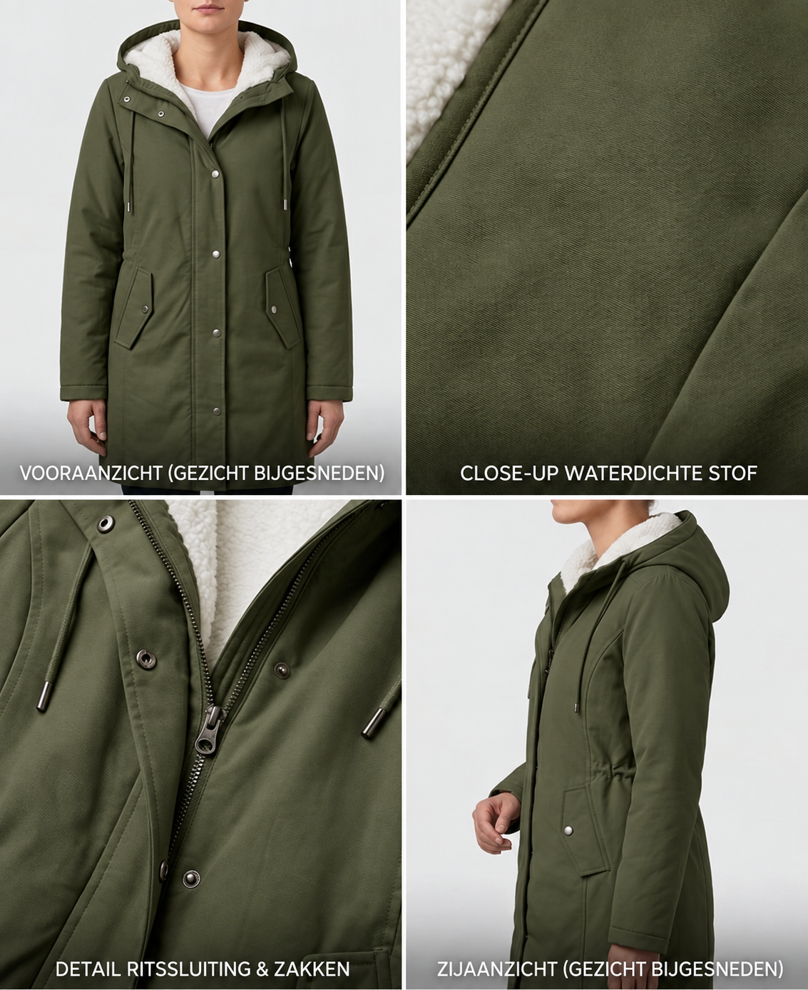 Cosy Waterproof Jacket with Hood
