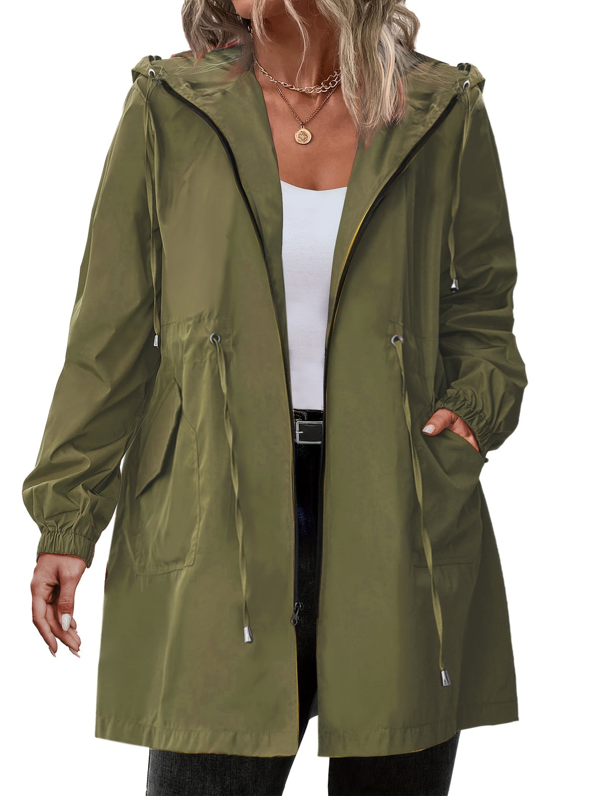 Bellamy | Lightweight Hooded Zip Jacket