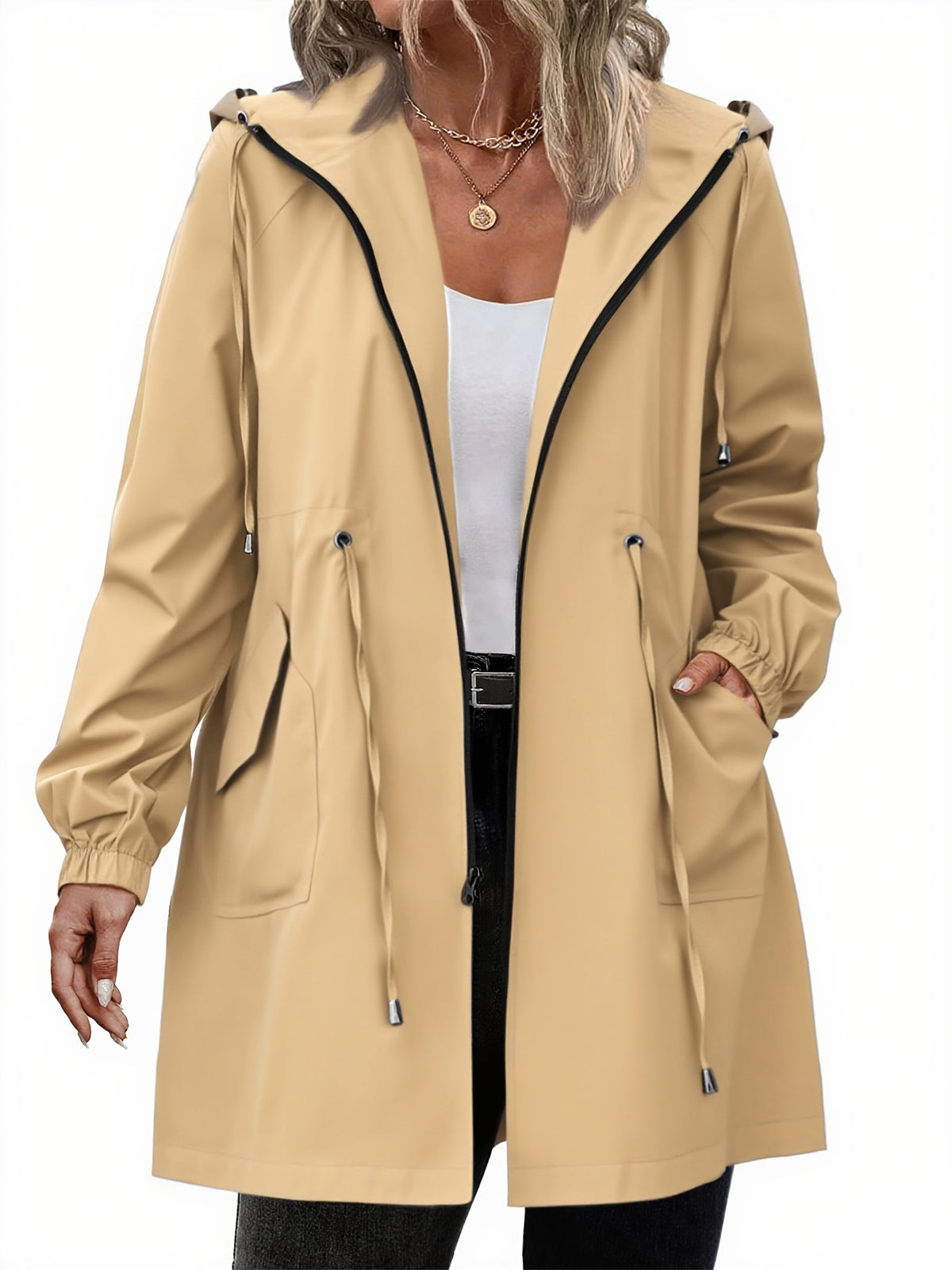 Bellamy | Lightweight Hooded Zip Jacket