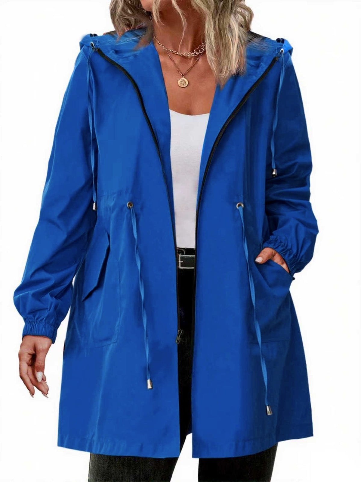 Bellamy | Lightweight Hooded Zip Jacket