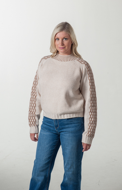 Charlie Mock Neck Sweater