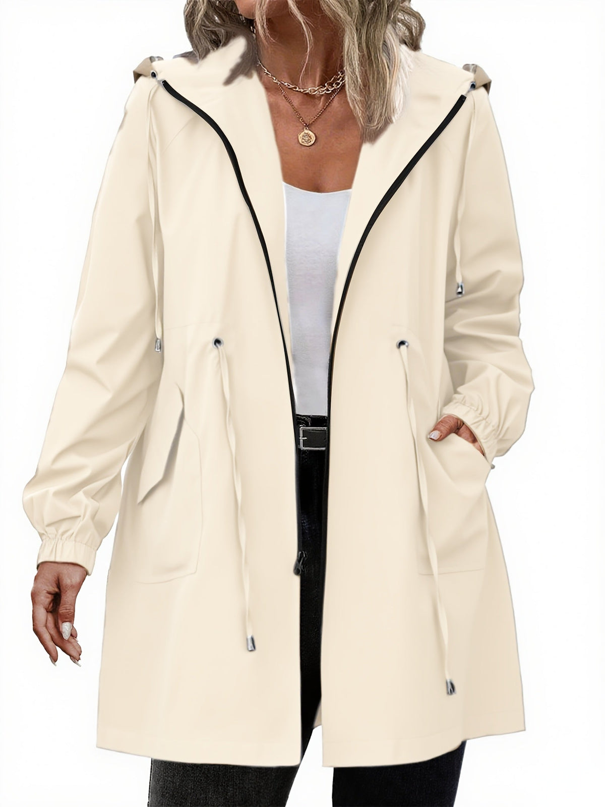 Bellamy | Lightweight Hooded Zip Jacket