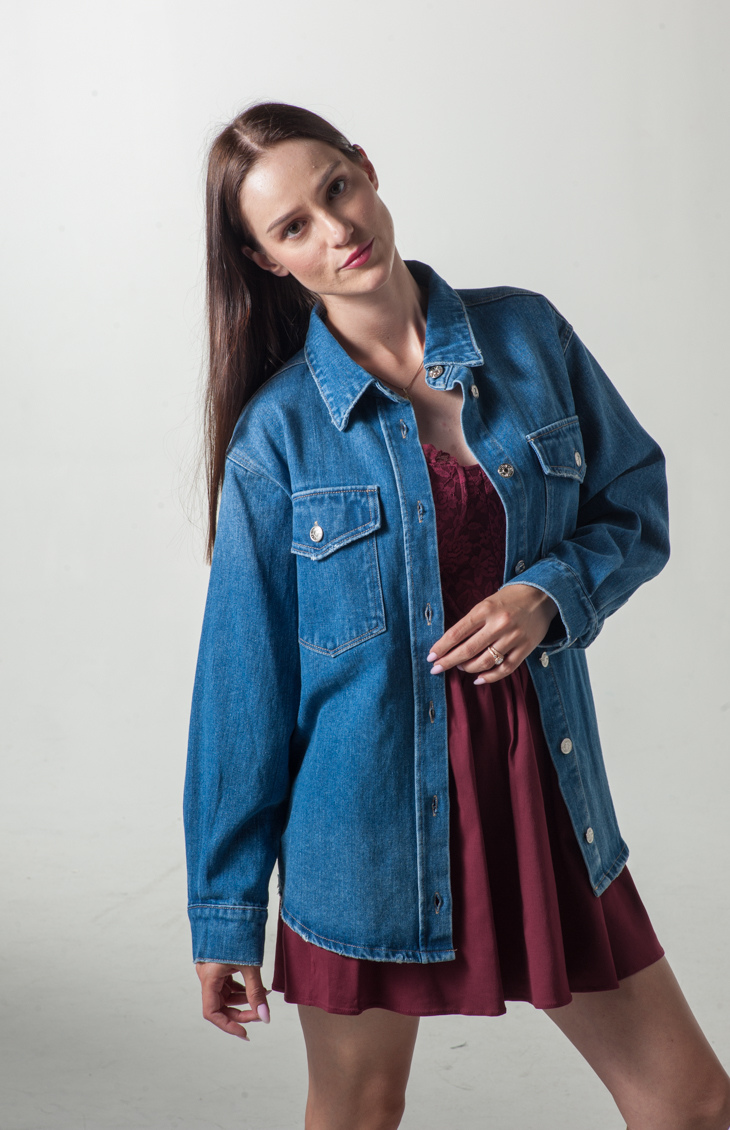 Beau Denim Shacket