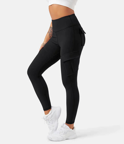 Comfortable everyday wear cargo leggings for women