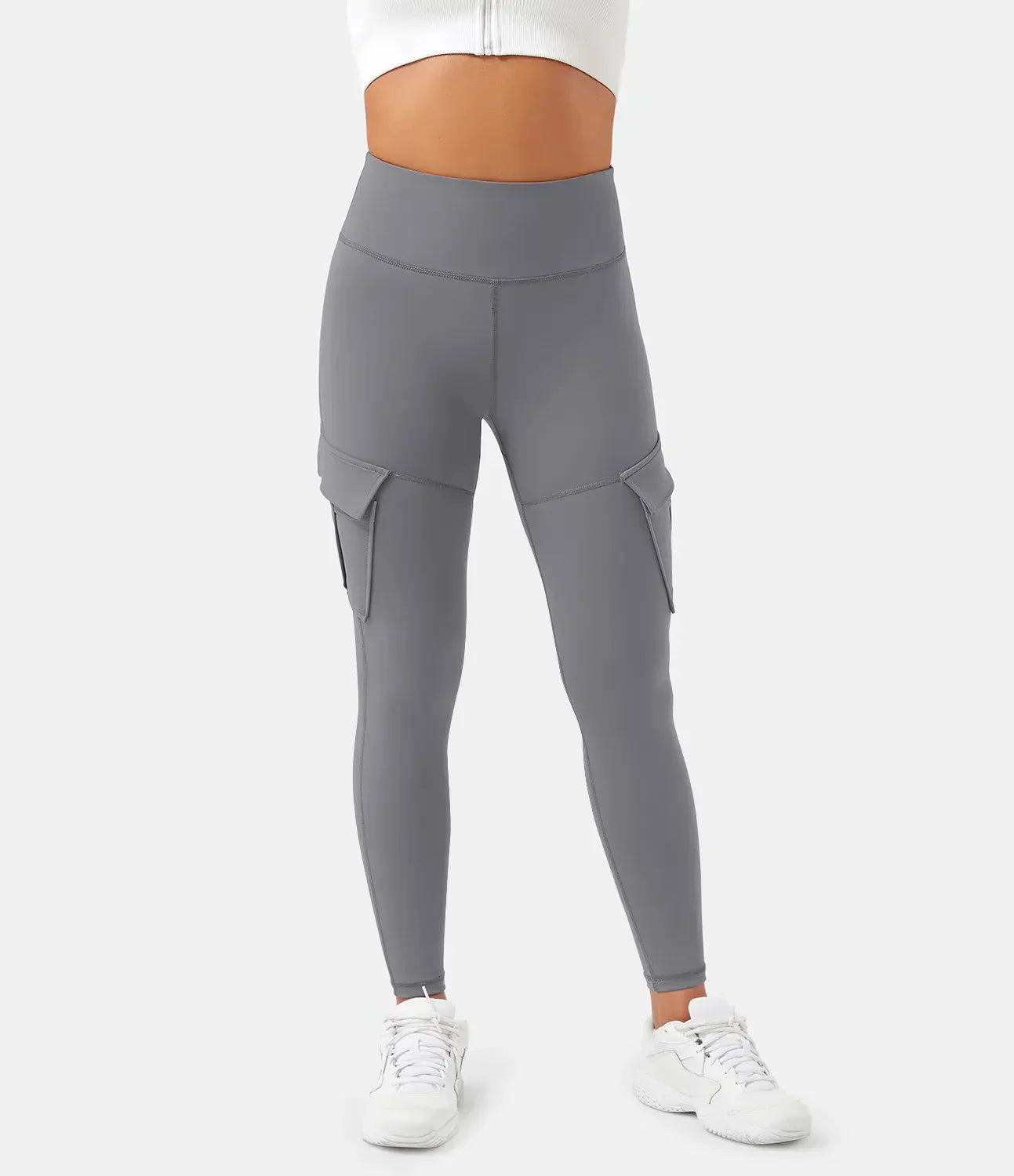 Comfortable everyday wear cargo leggings for women