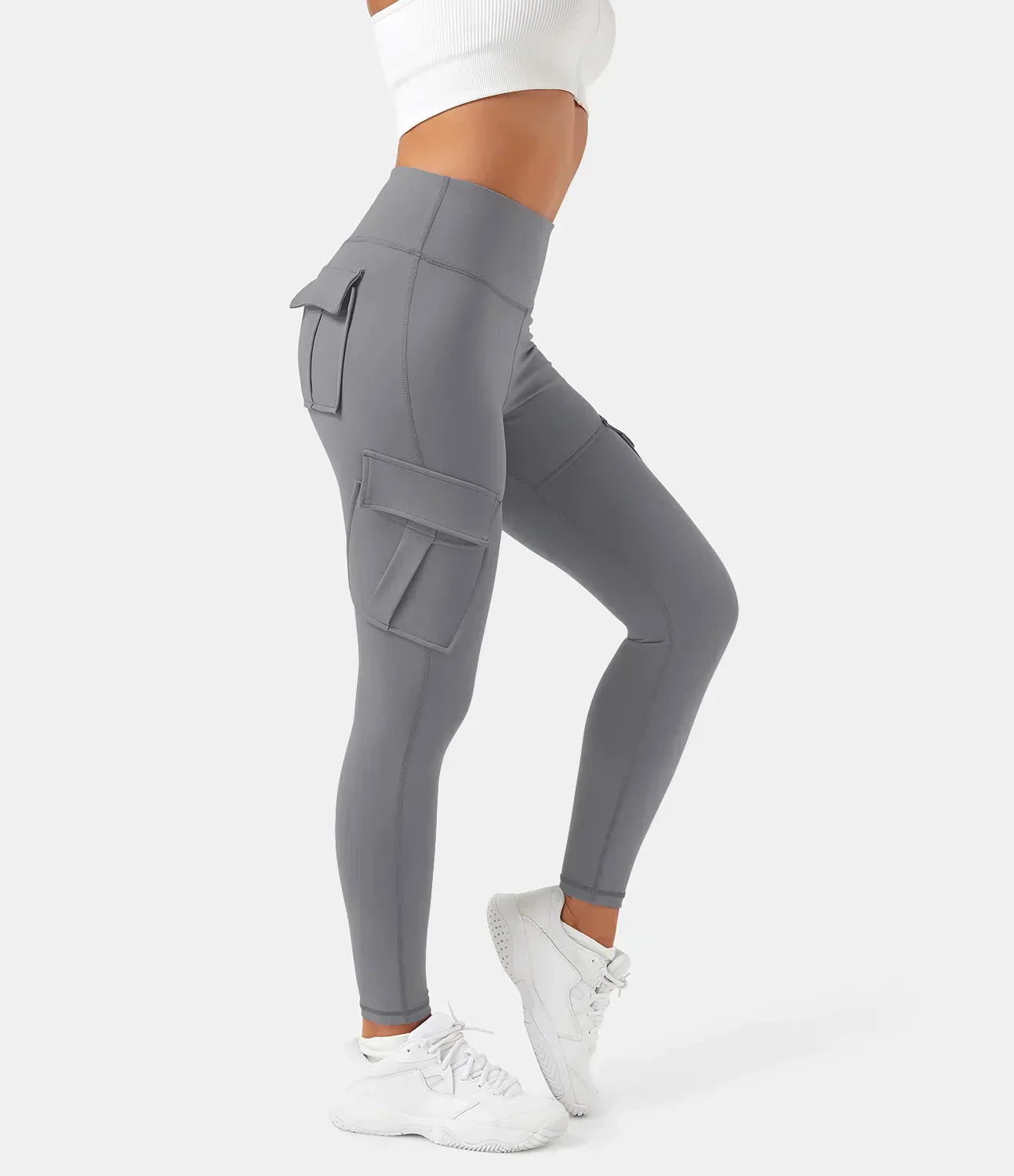 Comfortable everyday wear cargo leggings for women