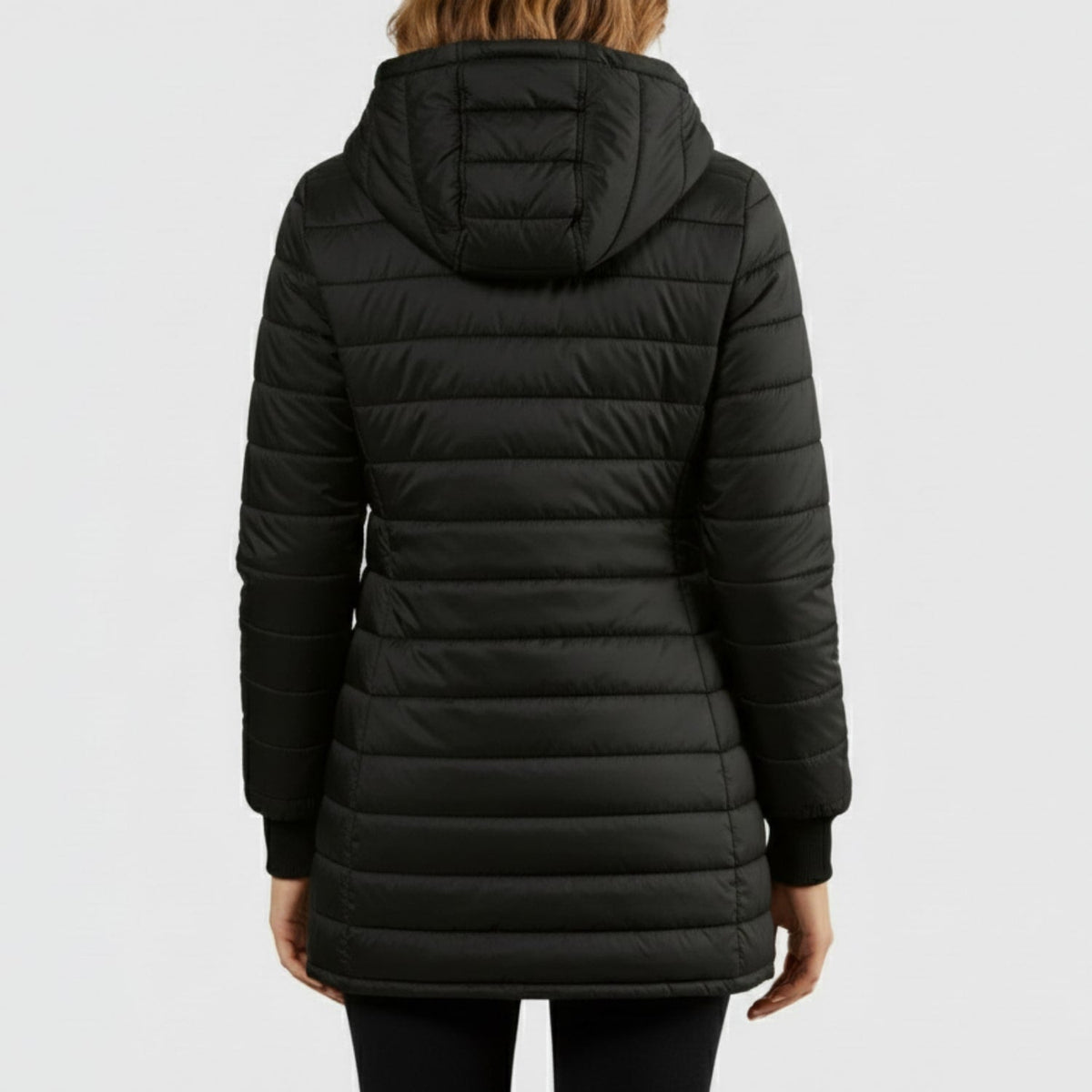 Adelise | Women's Long Quilted Puffer Coat with Waterproof Winter Warmth