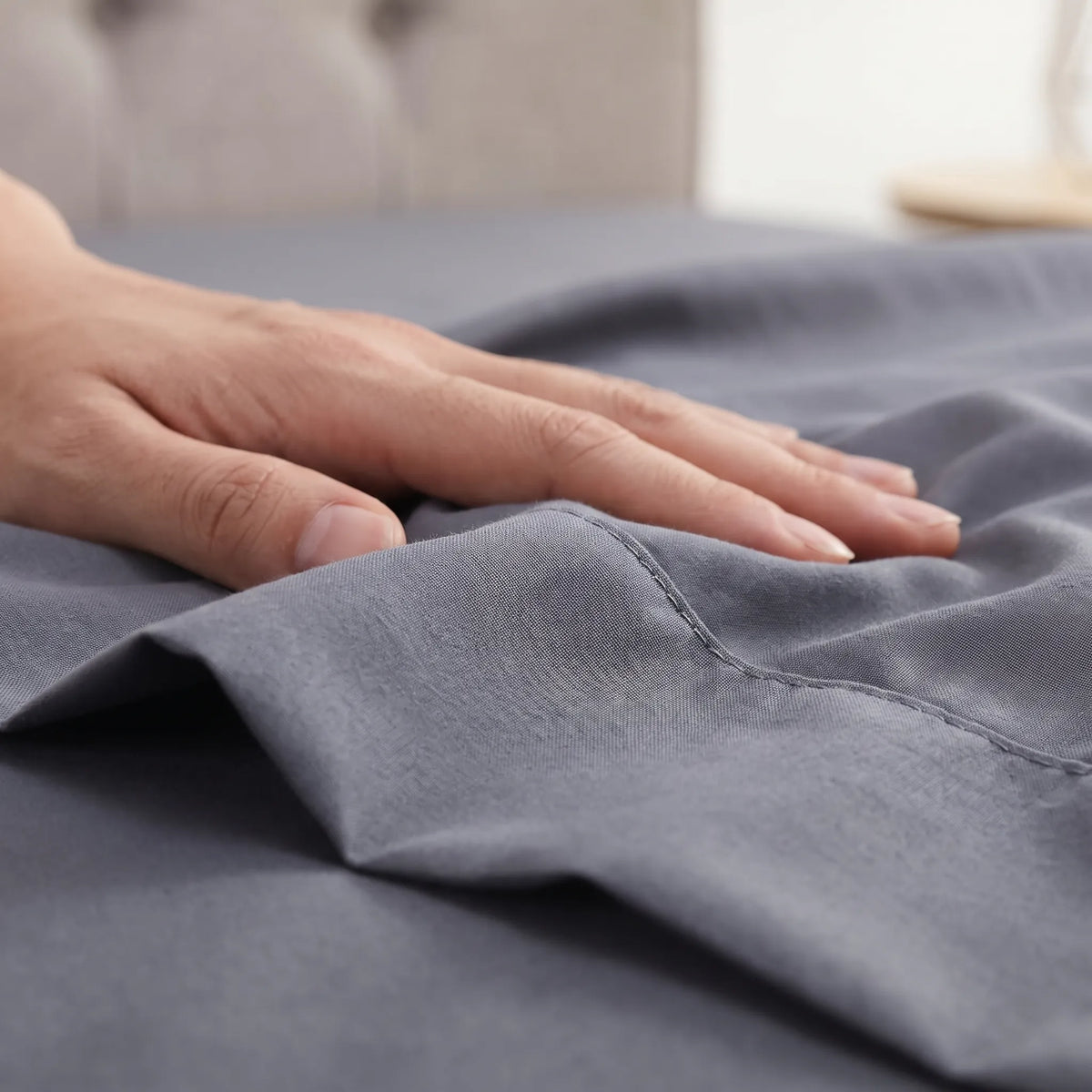 Set Lenzuola Letto 4 Pezzi in Microfibra Spazzolata