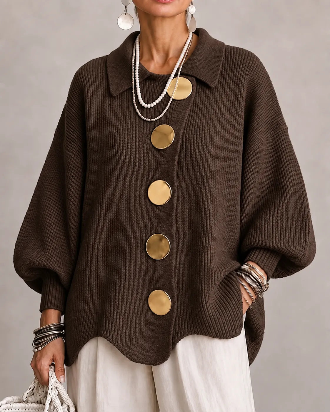 Elara | Oversized Knit Sweater