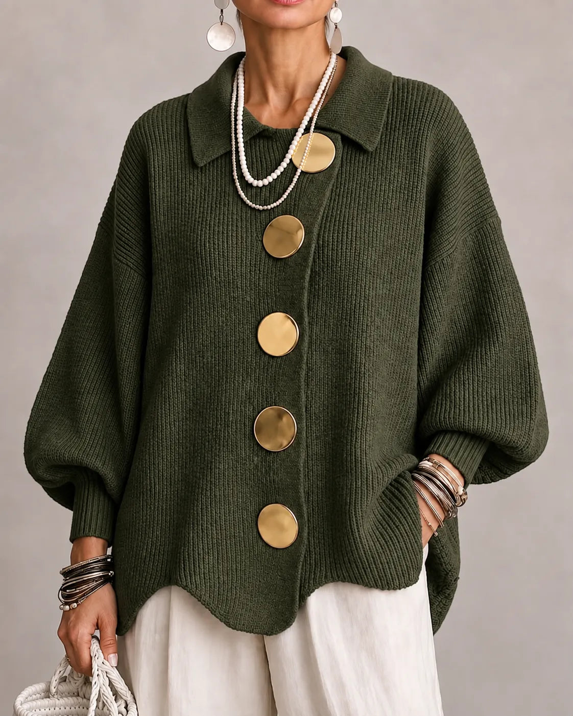 Elara | Oversized Knit Sweater