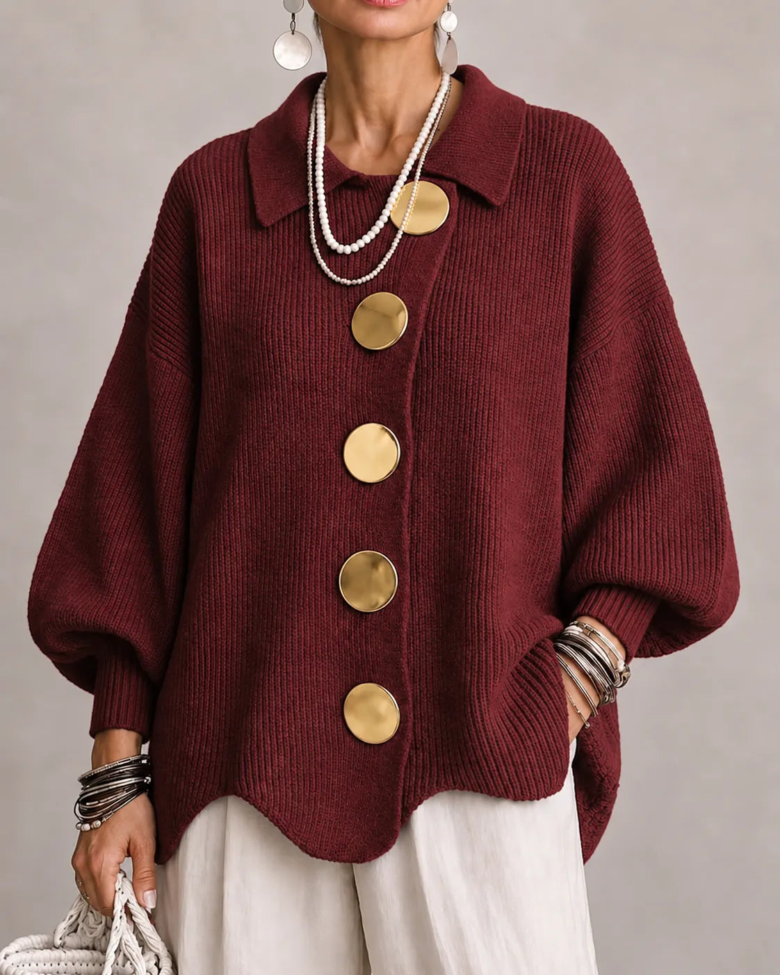 Elara | Oversized Knit Sweater