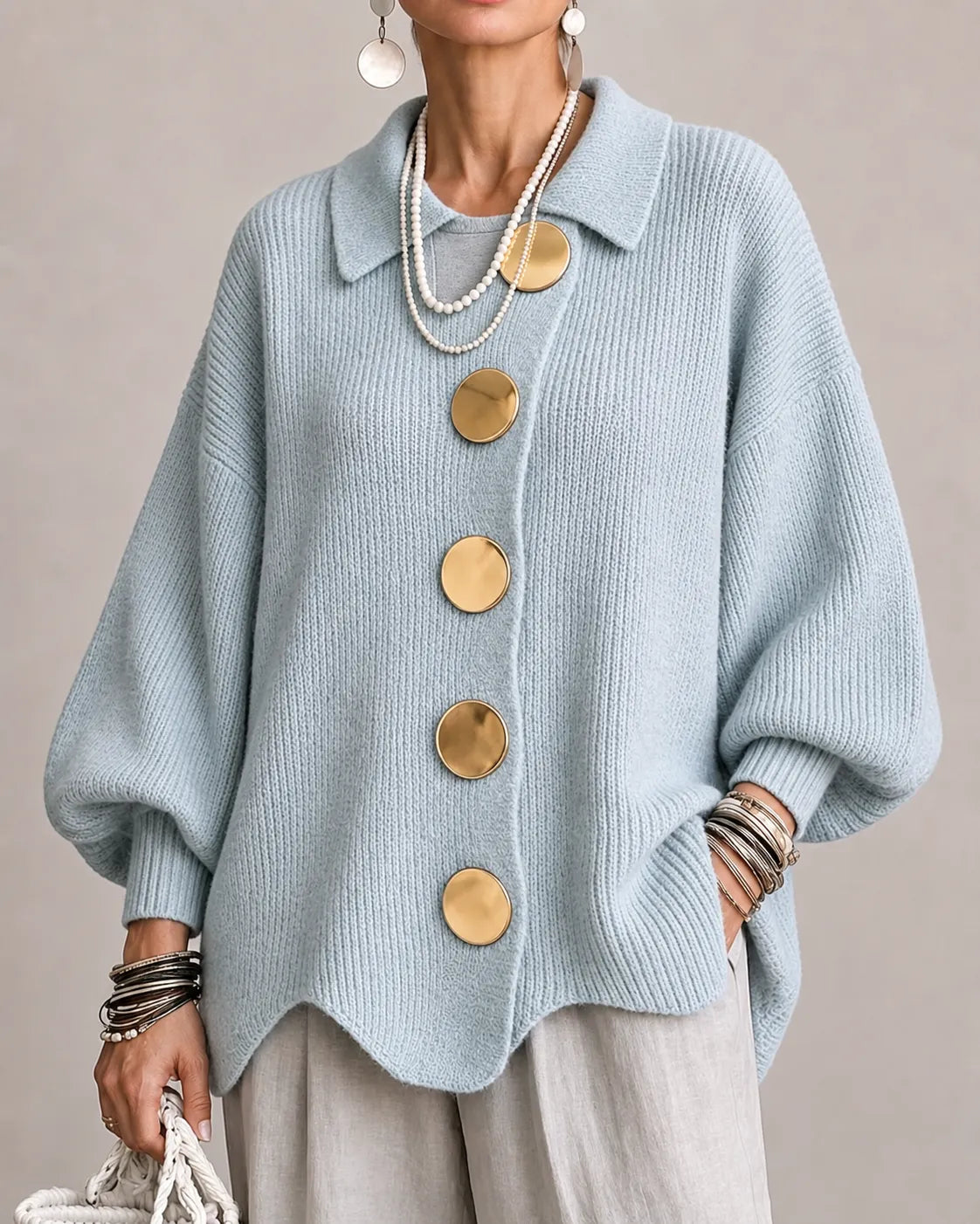 Elara | Oversized Knit Sweater