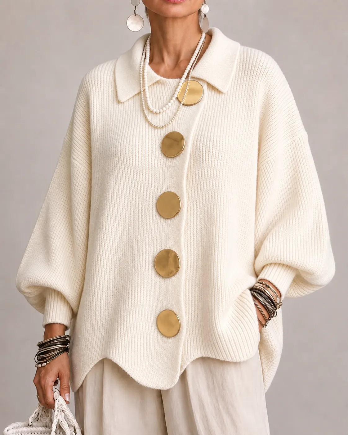 Elara | Oversized Knit Sweater