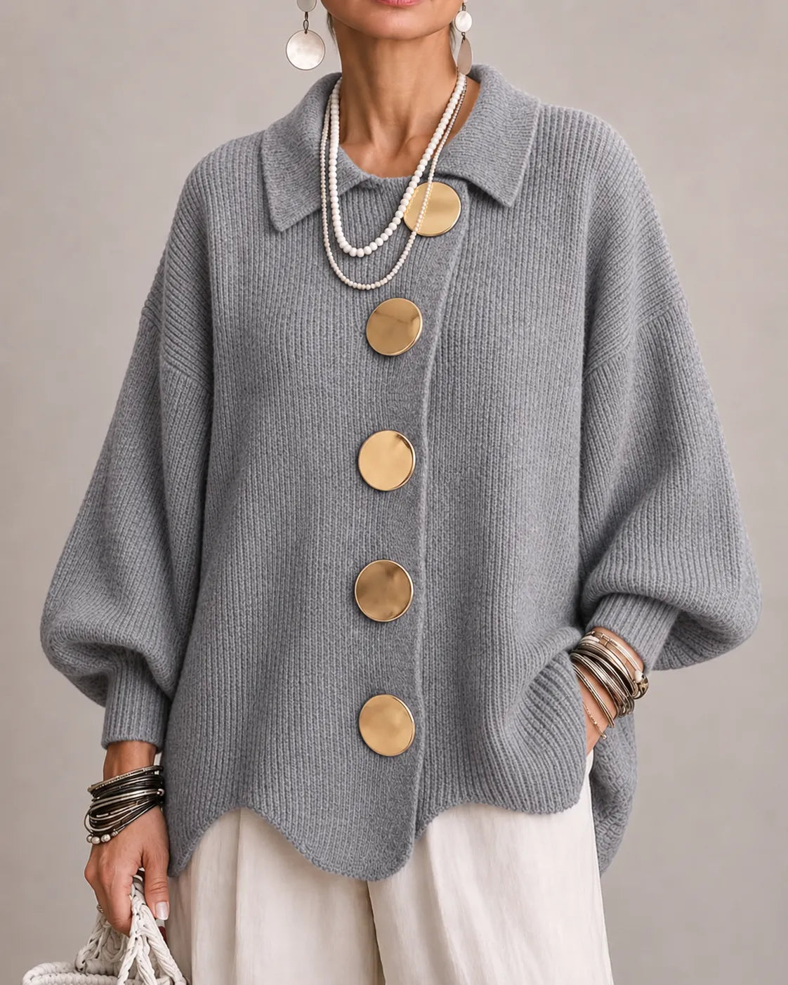 Elara | Oversized Knit Sweater