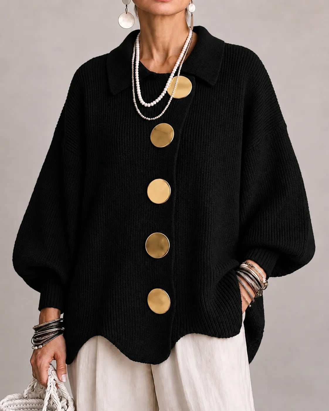 Elara | Oversized Knit Sweater