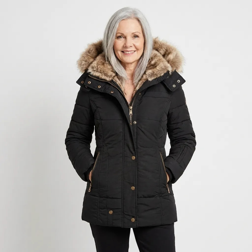 Alisson™ Winter Coat with Fur Lining