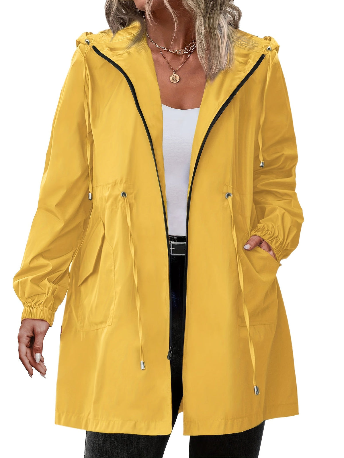 Bellamy | Lightweight Hooded Zip Jacket