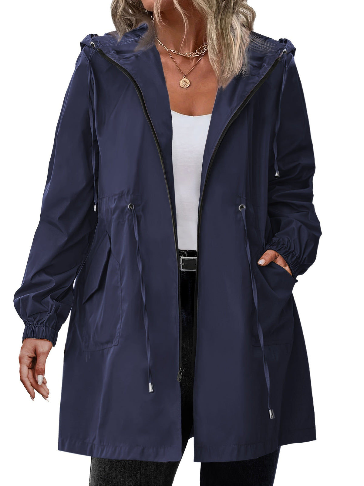 Bellamy | Lightweight Hooded Zip Jacket