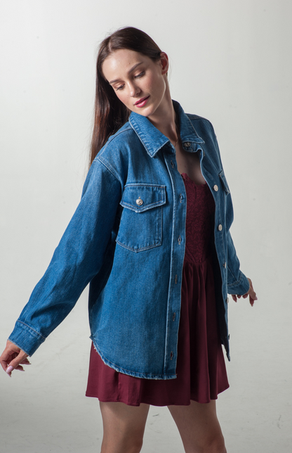 Beau Denim Shacket