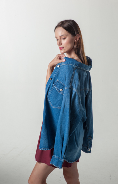 Beau Denim Shacket