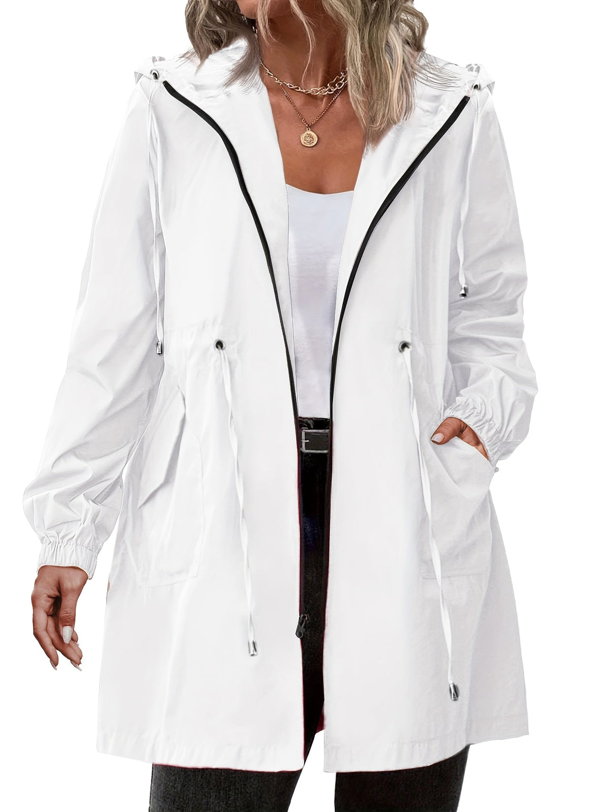 Bellamy | Lightweight Hooded Zip Jacket