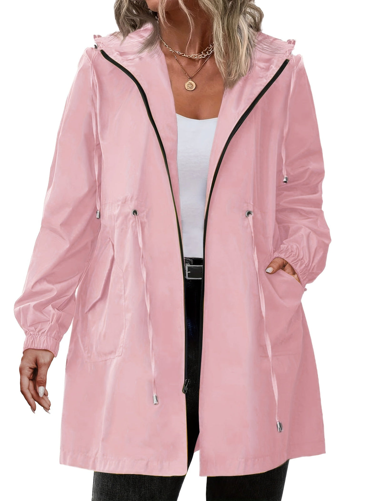 Bellamy | Lightweight Hooded Zip Jacket
