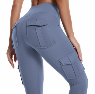 Comfortable everyday wear cargo leggings for women