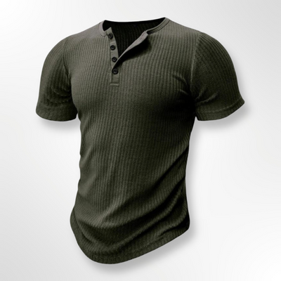 Men’s athletic henley t-shirt
