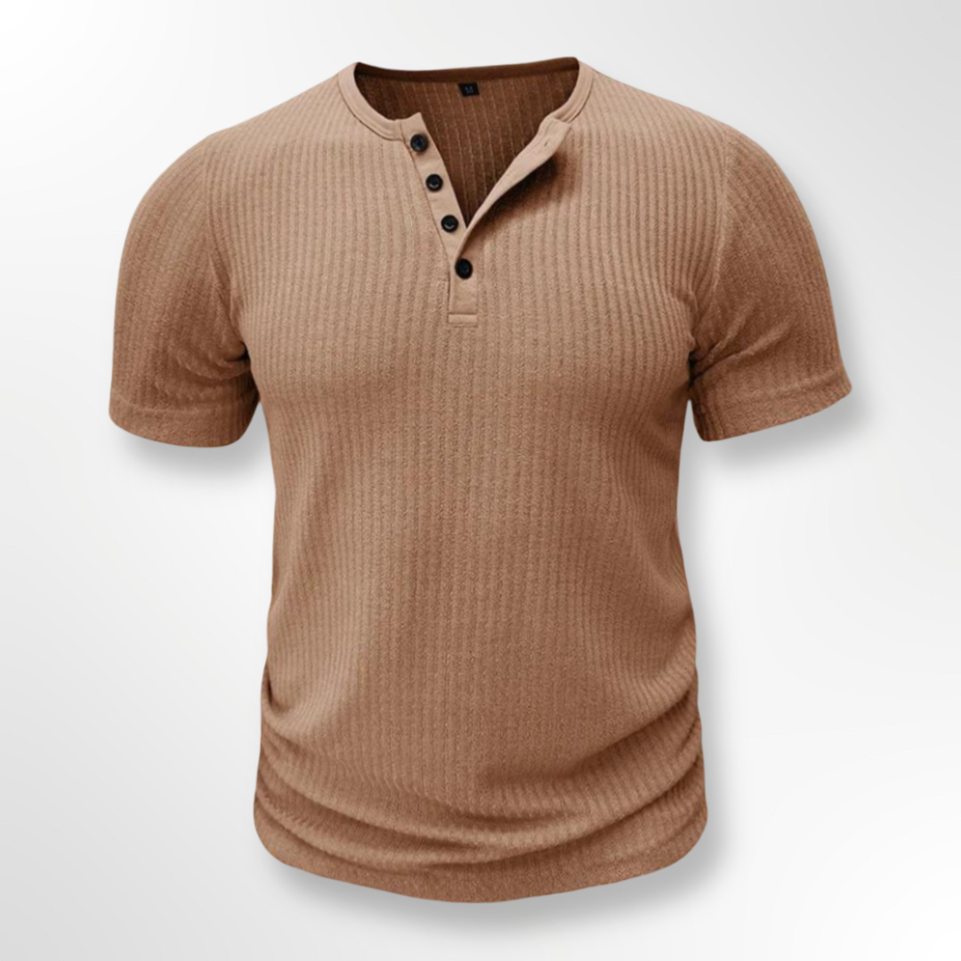 Men’s athletic henley t-shirt